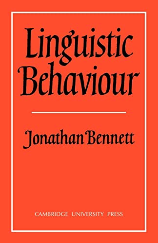 Linguistic Behaviour von Cambridge University Press